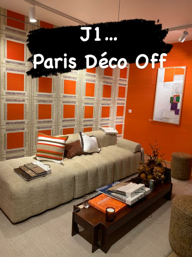 J1- Paris Déco Off 🤩🤩🤩 Découverte de magnifiques showrooms et de belles matières pour les futurs…